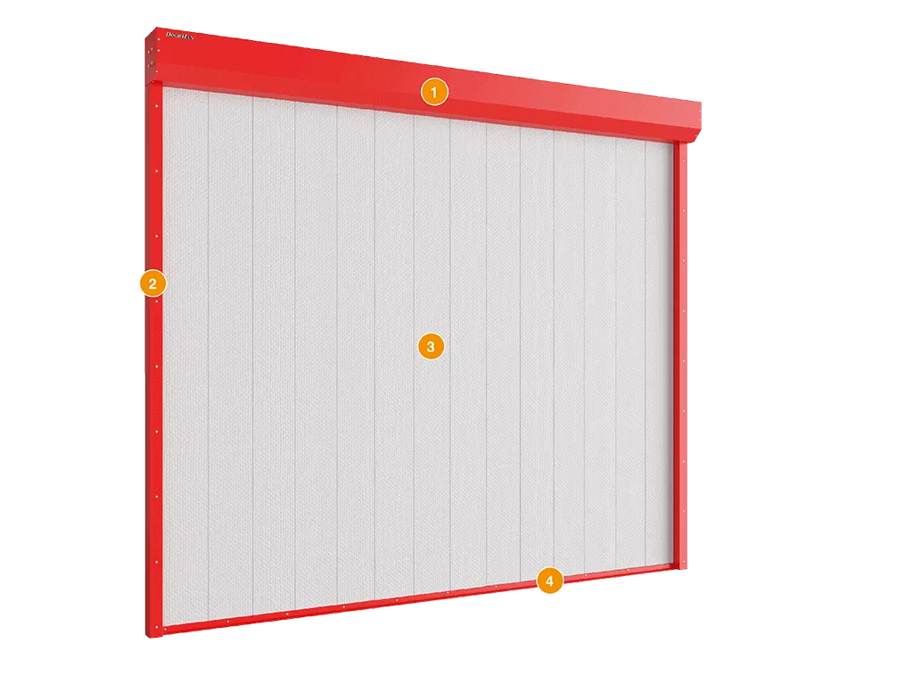  Конструкция противопожарной шторы